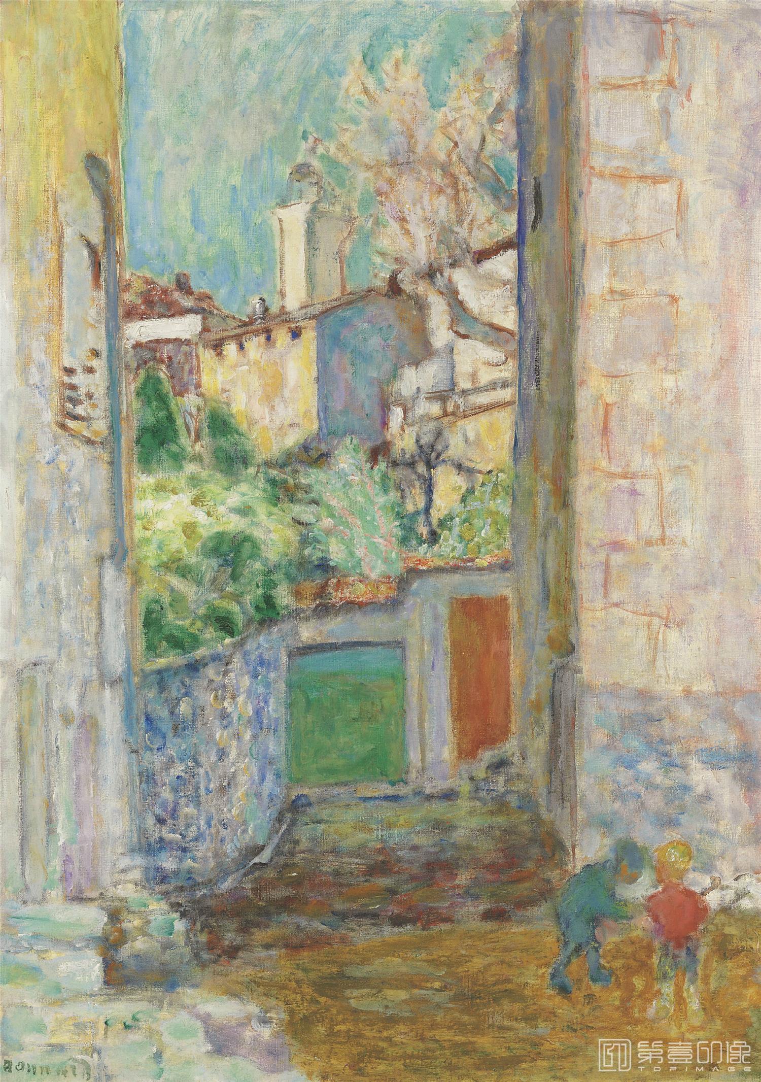 油画-IMPASSE OU LA RUELLE
